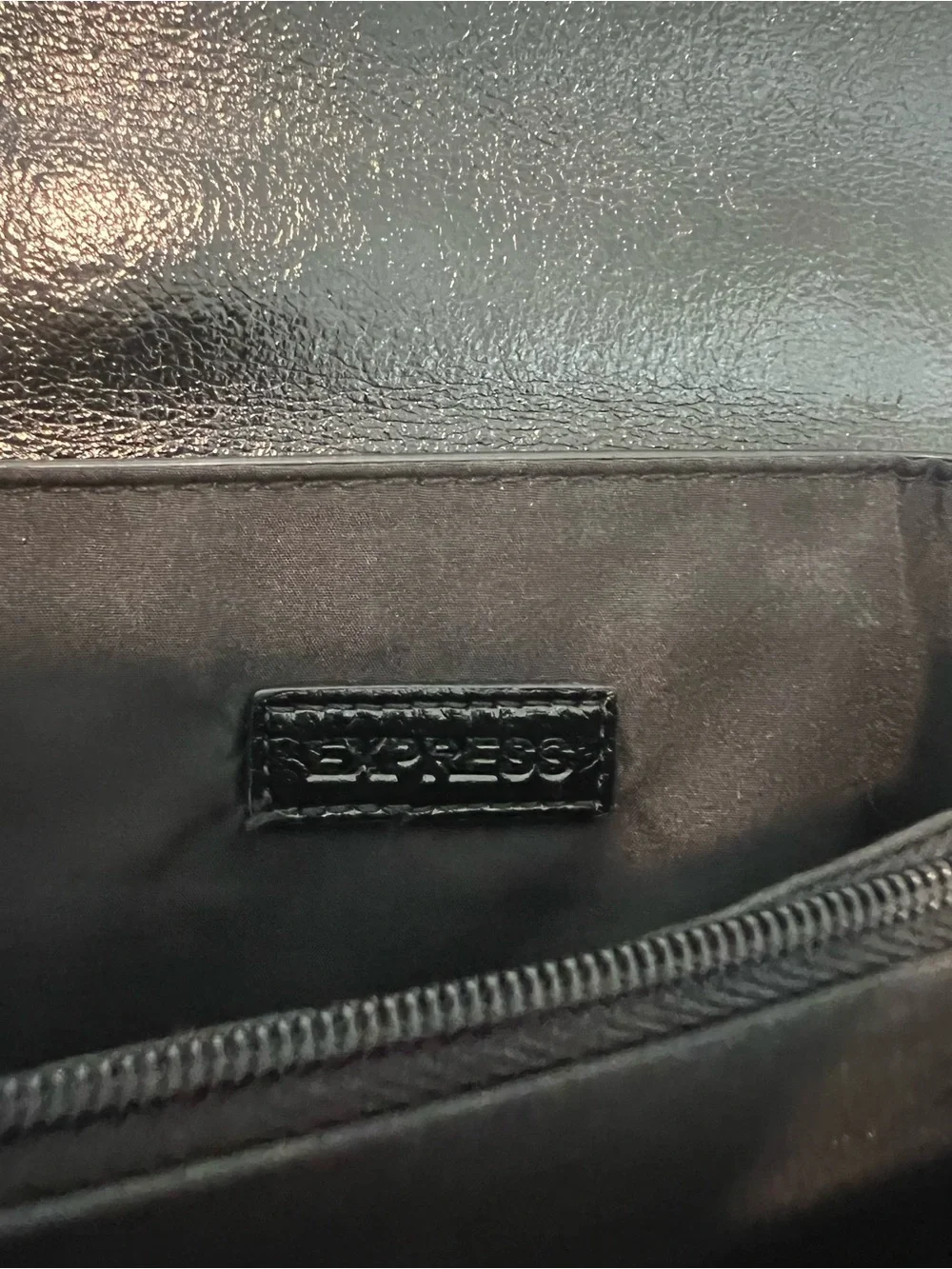 Express - Black Velvet Purse